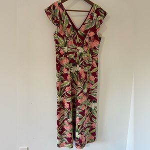 Ann Taylor Floral Jumpsuit, gently used
